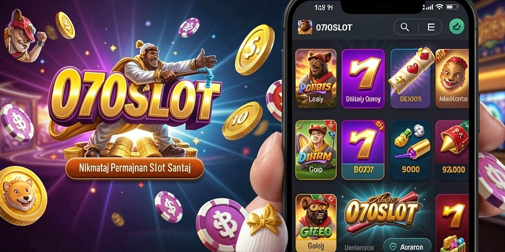 Tampilan gameplay menarik dari game slot 070SLOT.