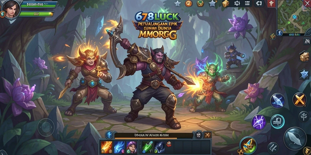 Tangkapan layar gameplay 678LUCK yang menampilkan pertarungan mendebarkan.