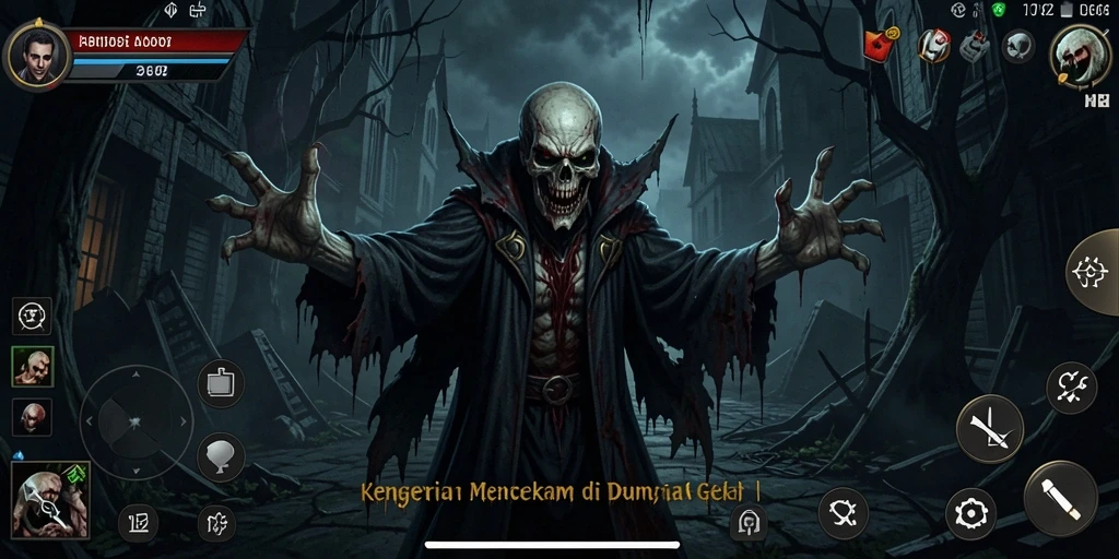 Screenshot gameplay ADG62 menunjukkan suasana mencekam dan menegangkan.