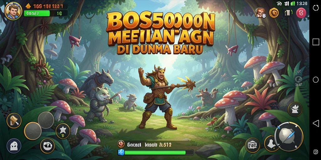 Gameplay seru di dunia petualangan BOS5000 dengan berbagai tantangan.