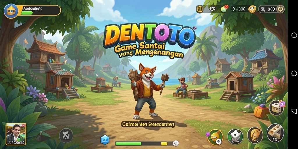 Screenshot DENTOTO menampilkan gameplay yang seru dan menarik.