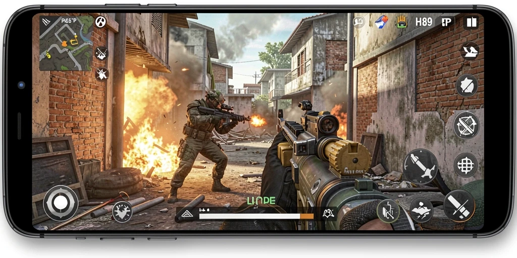 Cuplikan gameplay intens H89 yang memukau.