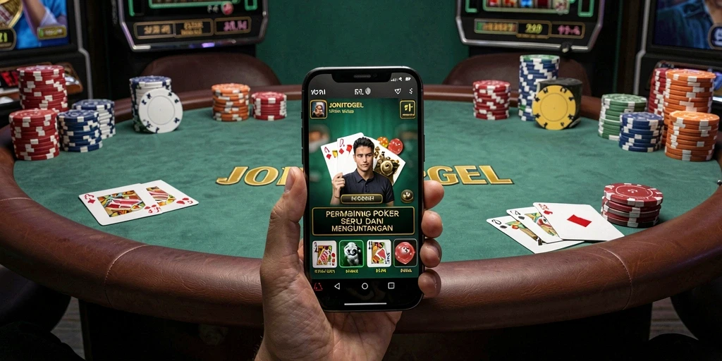 Tampilan menarik dari gameplay JONITOGEL yang seru.