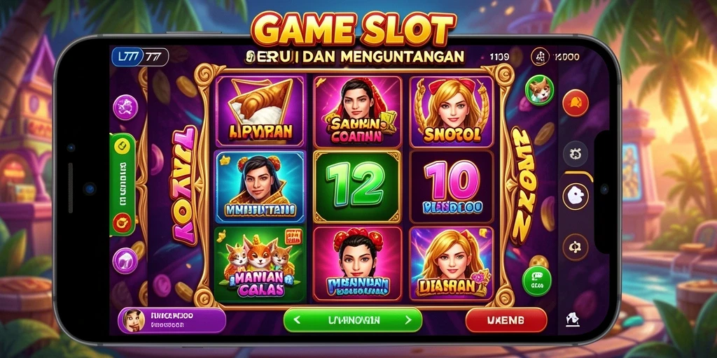 Tampilan gameplay seru L777 dengan berbagai fitur menarik.