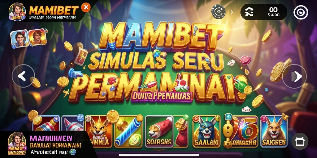 Tampilan menarik dari gameplay MAMIBET yang memukau.