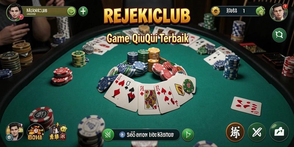 Screenshot gameplay QiuQiu yang seru di REJEKICLUB.