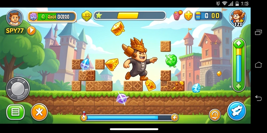 Tampilan gameplay Puzzle yang menantang dan seru.