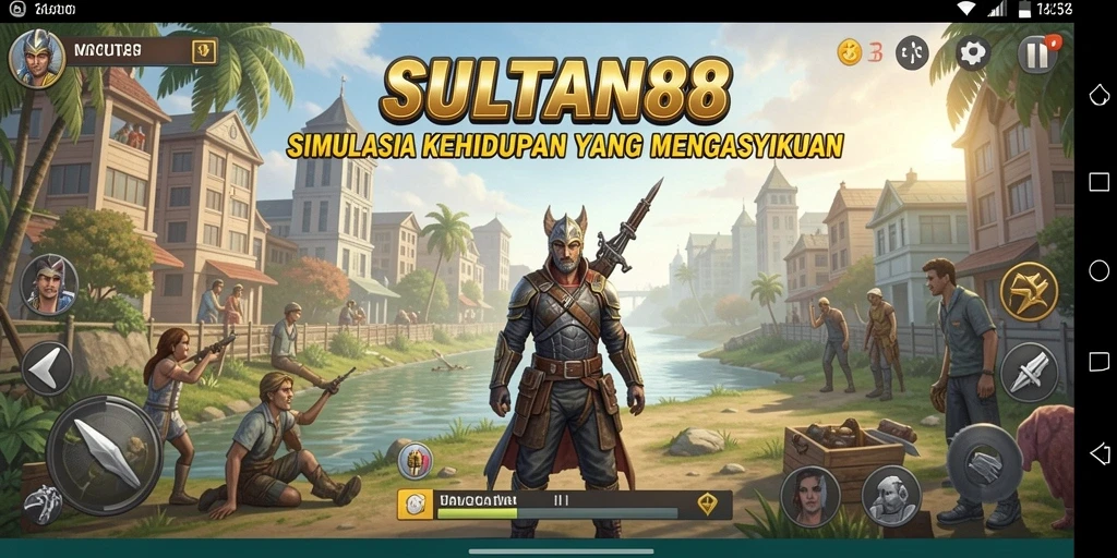 Tampilan gameplay SULTAN88 yang menarik dan realistis.