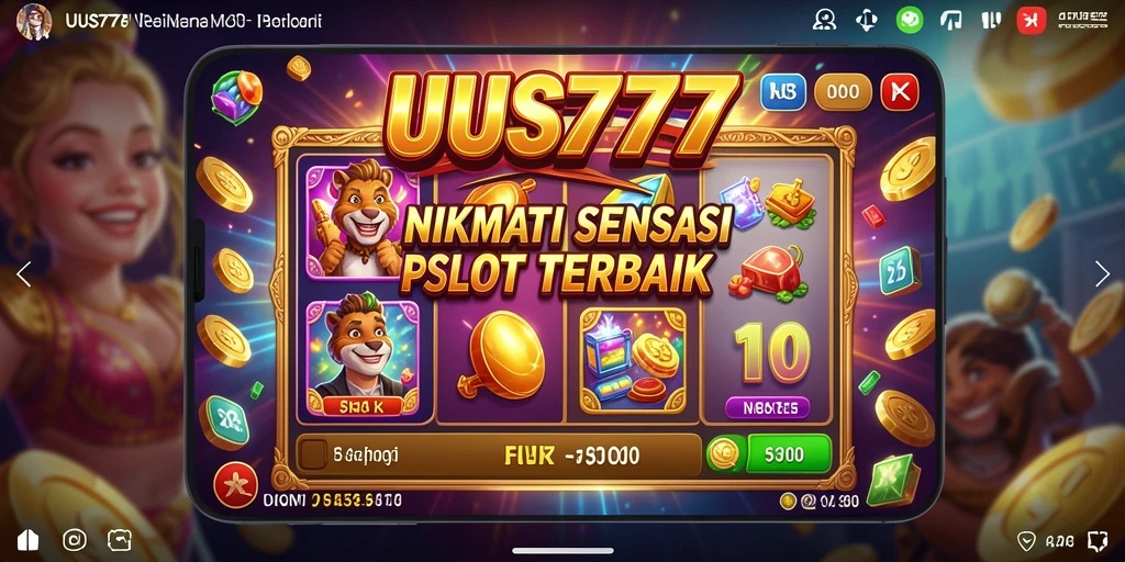 Tampilan gameplay menarik dari UUS777 yang memikat hati pemain Slot.