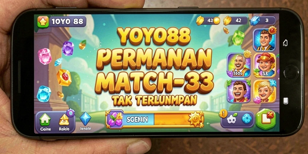 Tampilkan gameplay seru dari YOYO88 yang penuh warna.